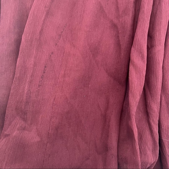 J. Crew Nadia Strapless Bridesmaid Dress Burgundy - Picture 5 of 13